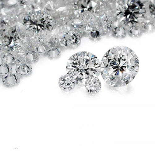JLUXS (GRA CERTIFICATE REPORT) 2.00 CT DIAMOND MOISSANITE (HEART & ARROWS CUT/VVS) 10KT SOLID WHITE GOLD RING