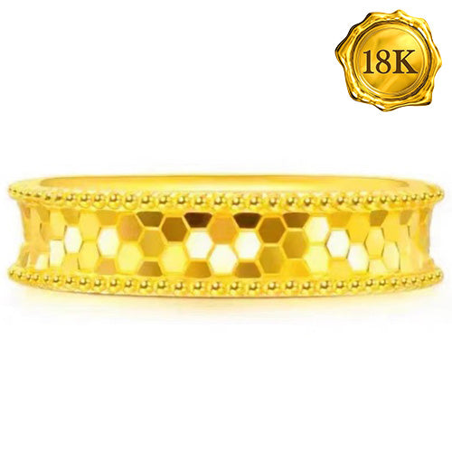 JLUXS Ring Size Options: US 6 - US 8 ! UNIQUE SPARKLING DESIGN 18KT GOLD PLATED RING