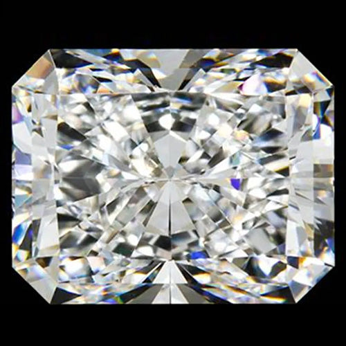 (GRA CERTIFICATE REPORT) 1.00 Ct VVS/D Radiant Cut Diamond Moissanite Loose