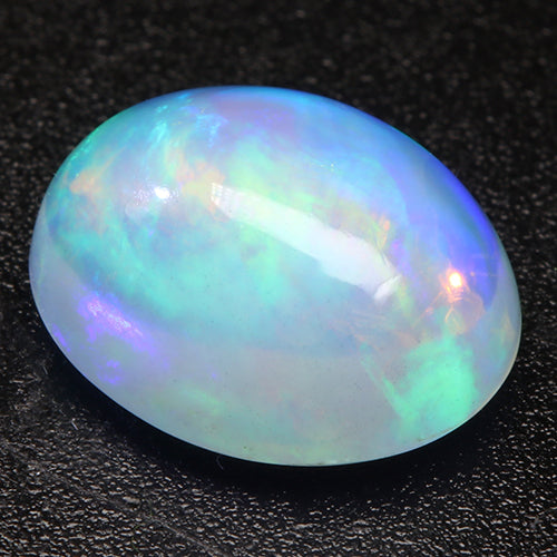 JLUXS OVAL CUT 6X8MM NATURAL ETHIOPIAN OPAL LOOSE GEMSTONE