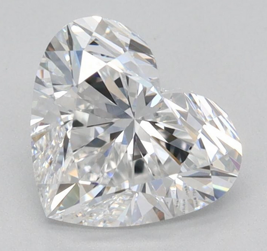 JLUXS 0.50 Ct  VVS/D Heart Brilliant Cut Lab Grown Diamond Loose