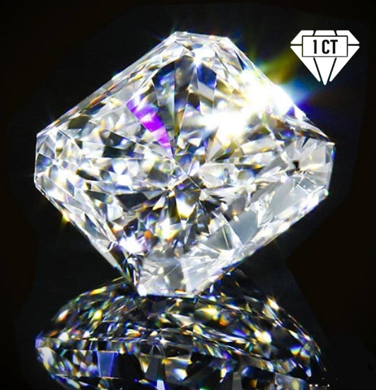 JLUXS 1.00 Ct 5X7MM VVS/D Radiant Brilliant Cut Lab Grown Diamond Loose