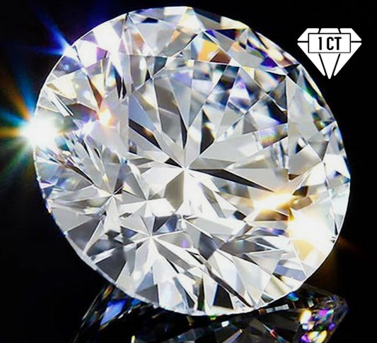 JLUXS 1.00 Ct  VVS/D Round Brilliant Cut Lab Grown Diamond Loose